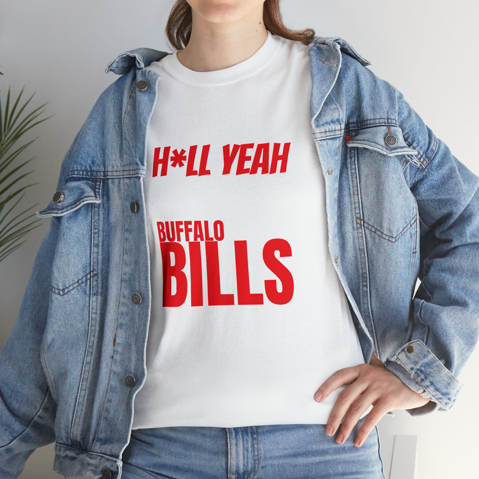 Buffalo Bills Football Unisex Heavy Cotton Tee