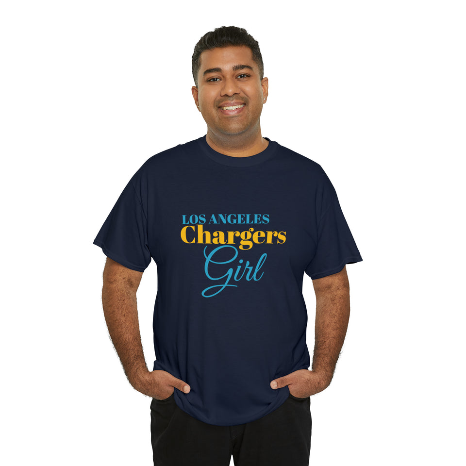 Los Angeles Chargers Girl Unisex Heavy Cotton Tee