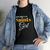 New Orleans Saints Girl Unisex Heavy Cotton Tee