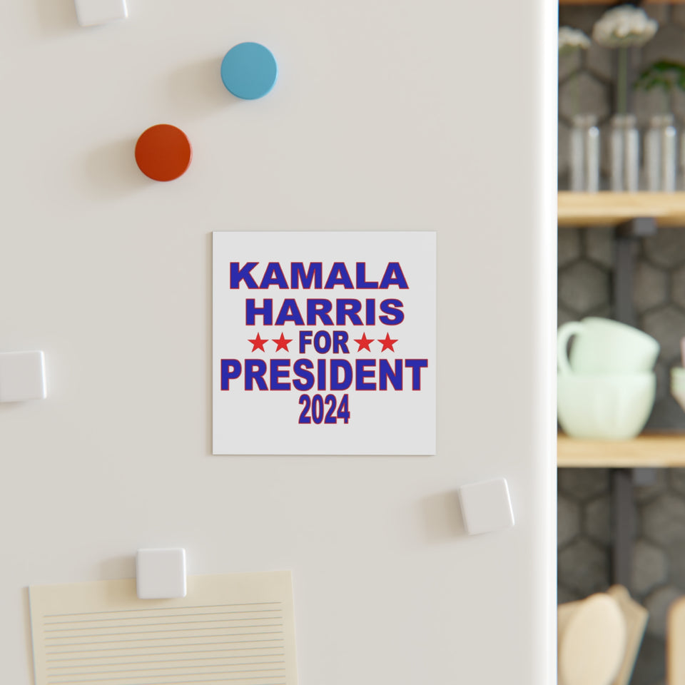 Kamala Harris For President Square Magnet