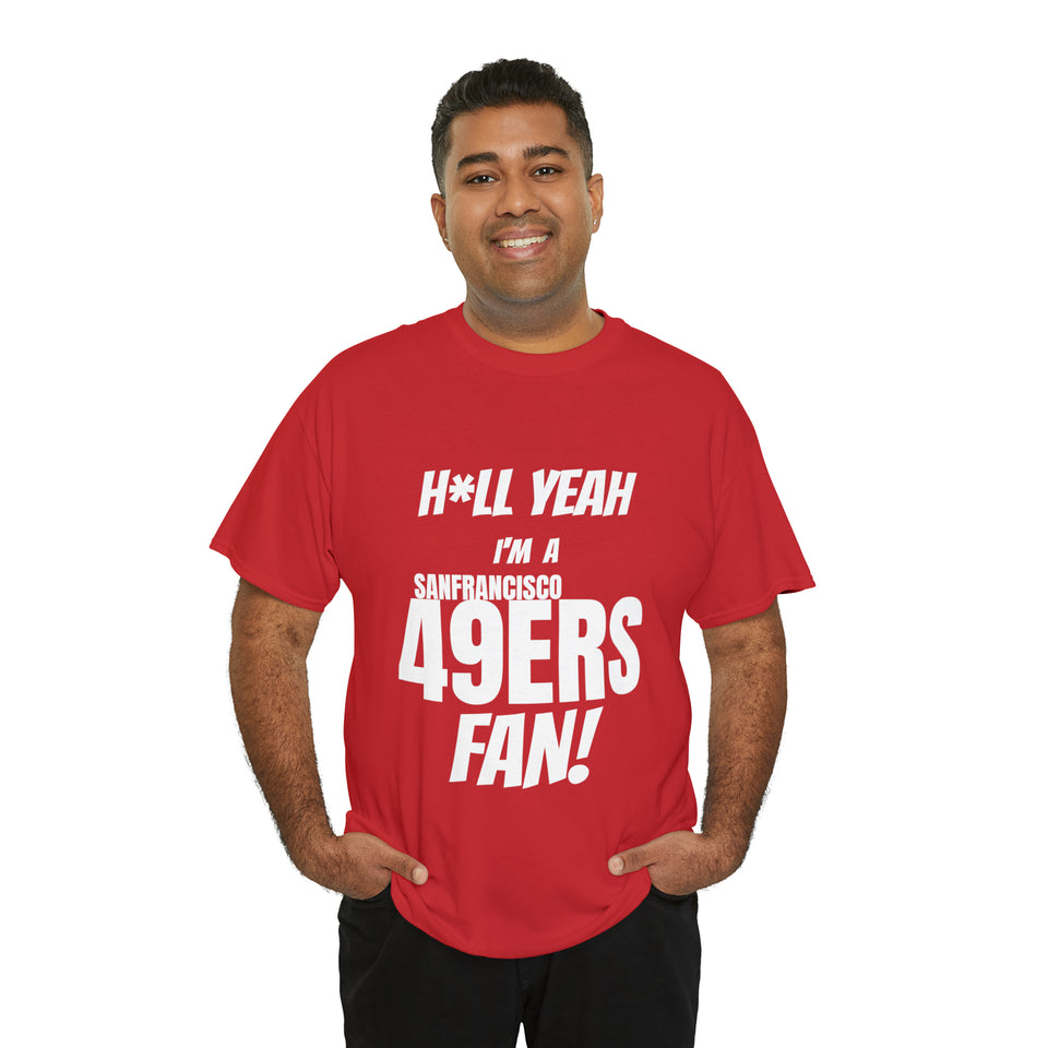 San Francisco Football Unisex Heavy Cotton Tee