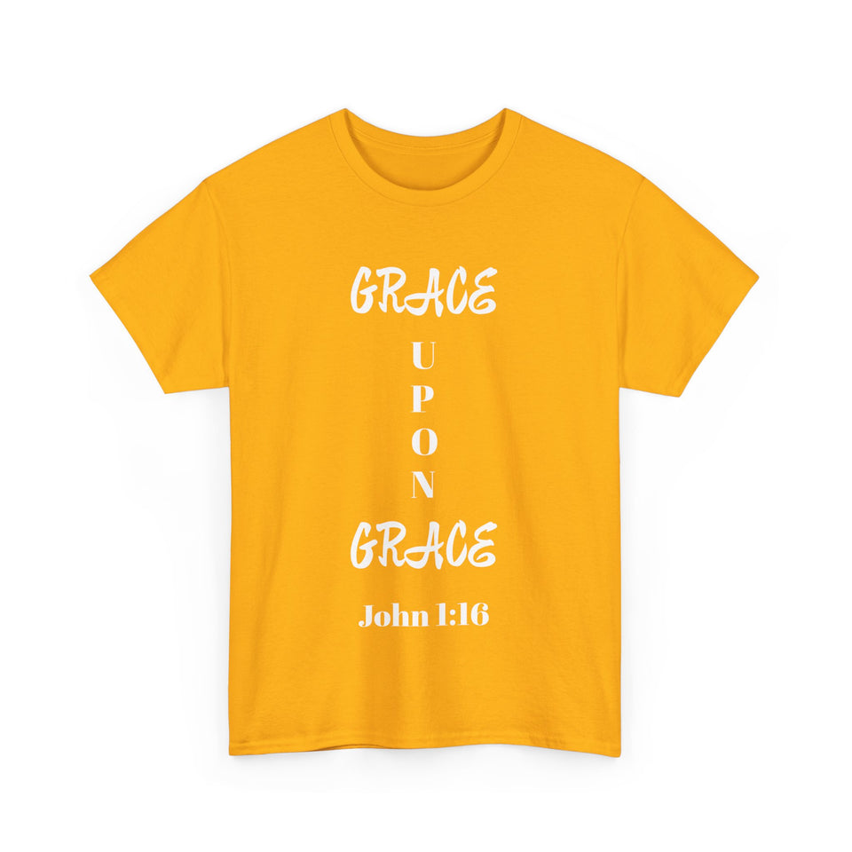 Grace Upon Grace Unisex Heavy Cotton Tee