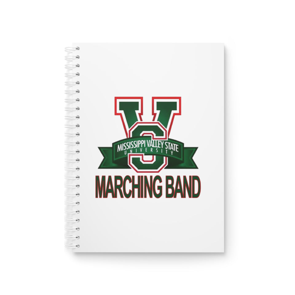 Mississippi Valley State Marching Band Spiral Notebook