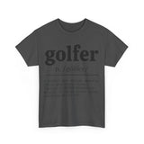 Golfer Unisex Heavy Cotton Tee