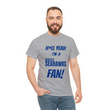 Seattle Seahawks Football Unisex Heavy Cotton Tee