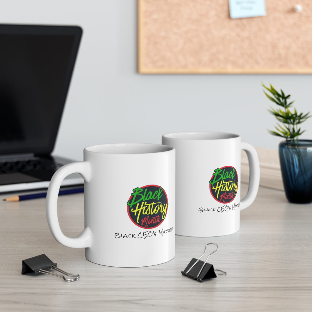 Black CEO's Matter Ceramic Mug 11oz