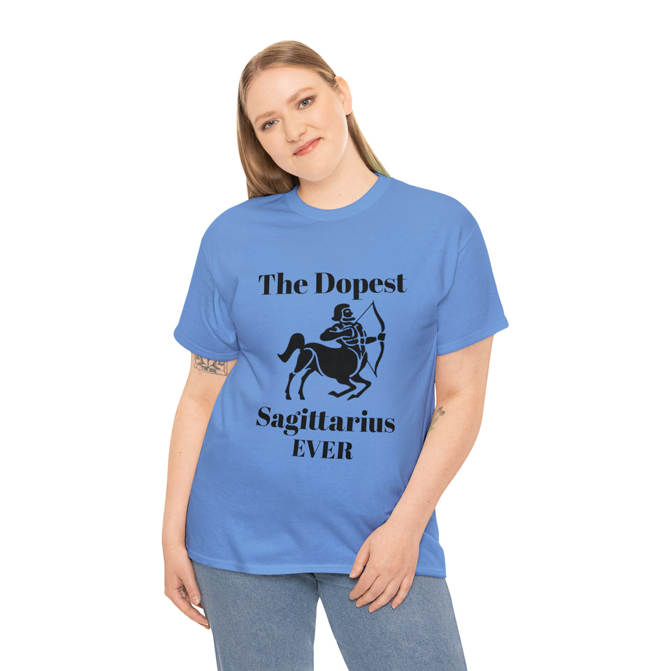 The Dopest Sagittarius Ever Unisex Heavy Cotton Tee