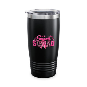 Support Squad Breast Cancer Awareness Ringneck Tumbler, 20oz