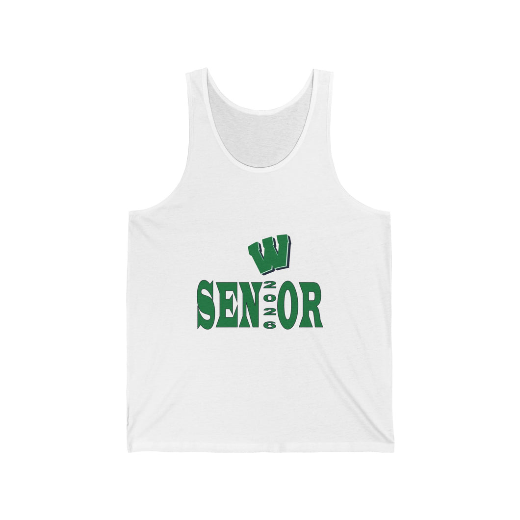 Weddington HS Unisex Jersey Tank