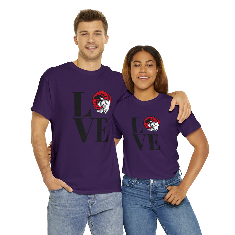 LOVE WSSU Unisex Heavy Cotton Tee