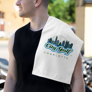 City Golf Charlotte Rally Towel, 11x18