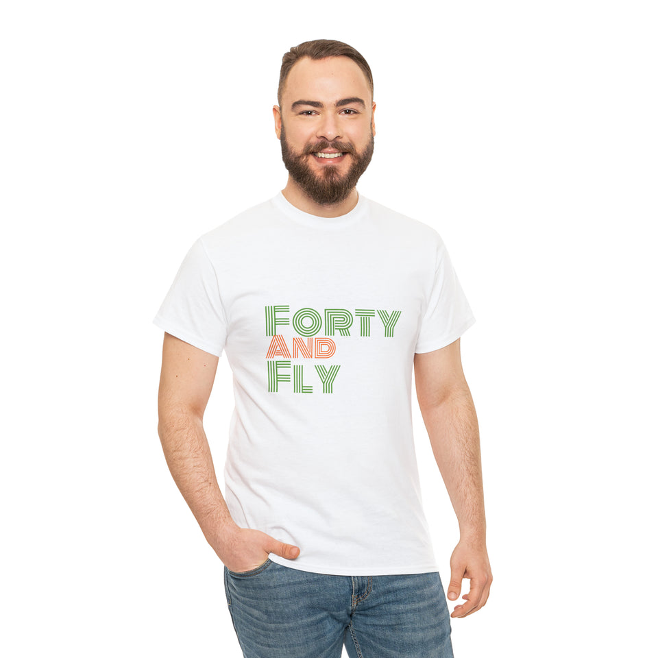 Forty Unisex Heavy Cotton Tee