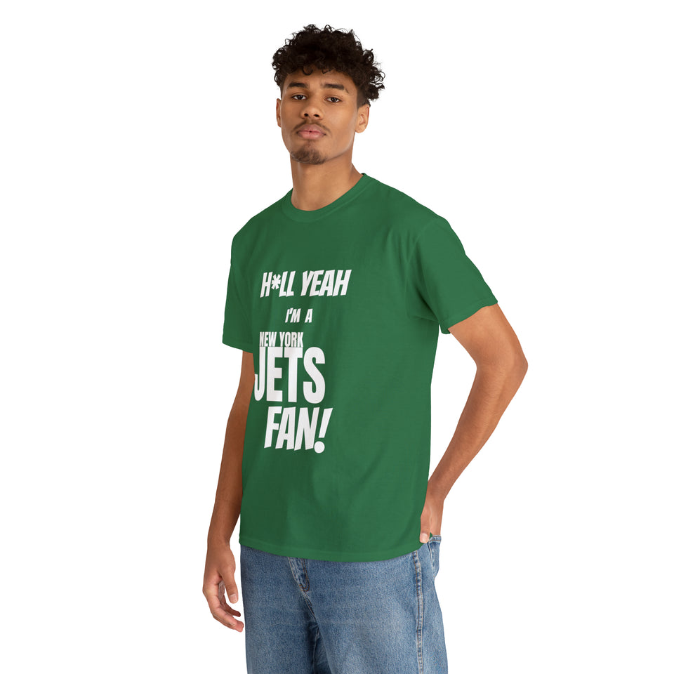 New York Jets Football Unisex Heavy Cotton Tee