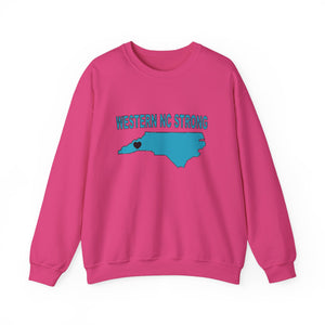 Western NC Strong Unisex Heavy Blend™ Crewneck Sweatshirt