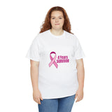 4 Years Survivor Unisex Heavy Cotton Tee