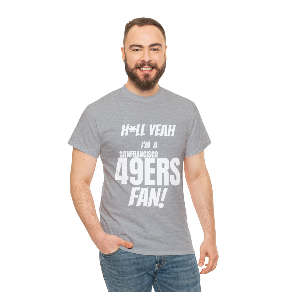 San Francisco Football Unisex Heavy Cotton Tee