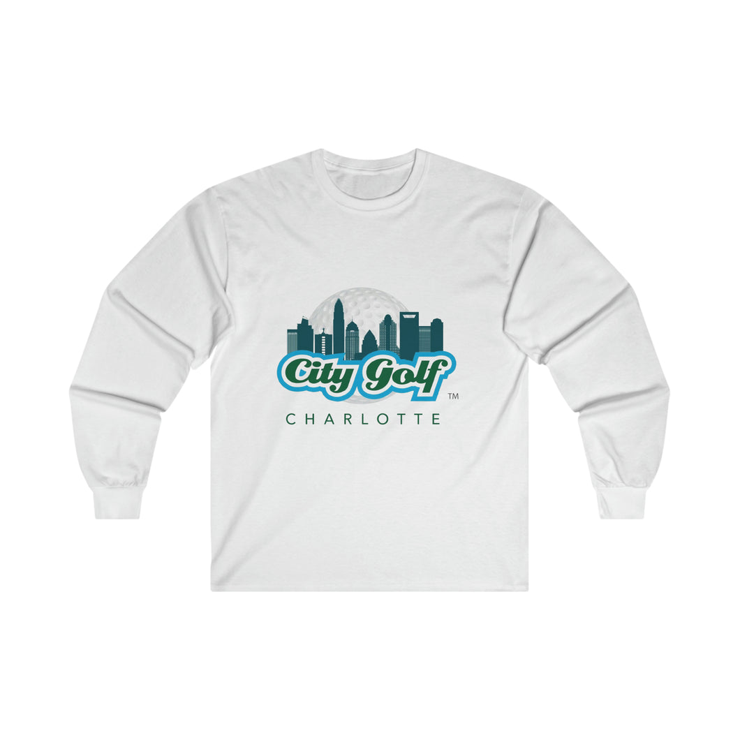 City Golf Charlotte Ultra Cotton Long Sleeve Tee