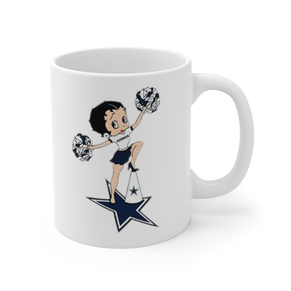 Dallas Cowboys Betty Ceramic Mug 11oz