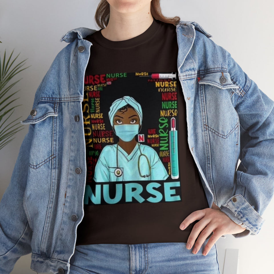 Black Nurse Cotton Tee