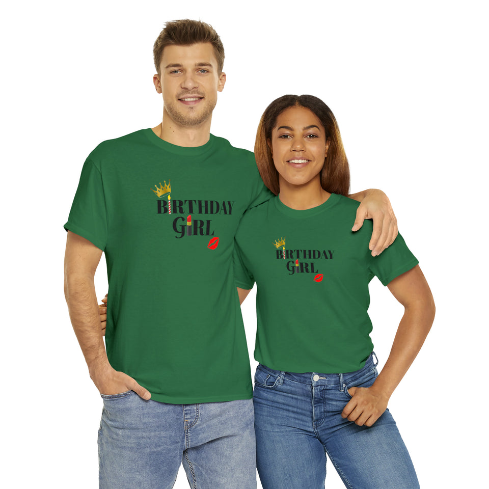 Birthday Girl Unisex Heavy Cotton Tee