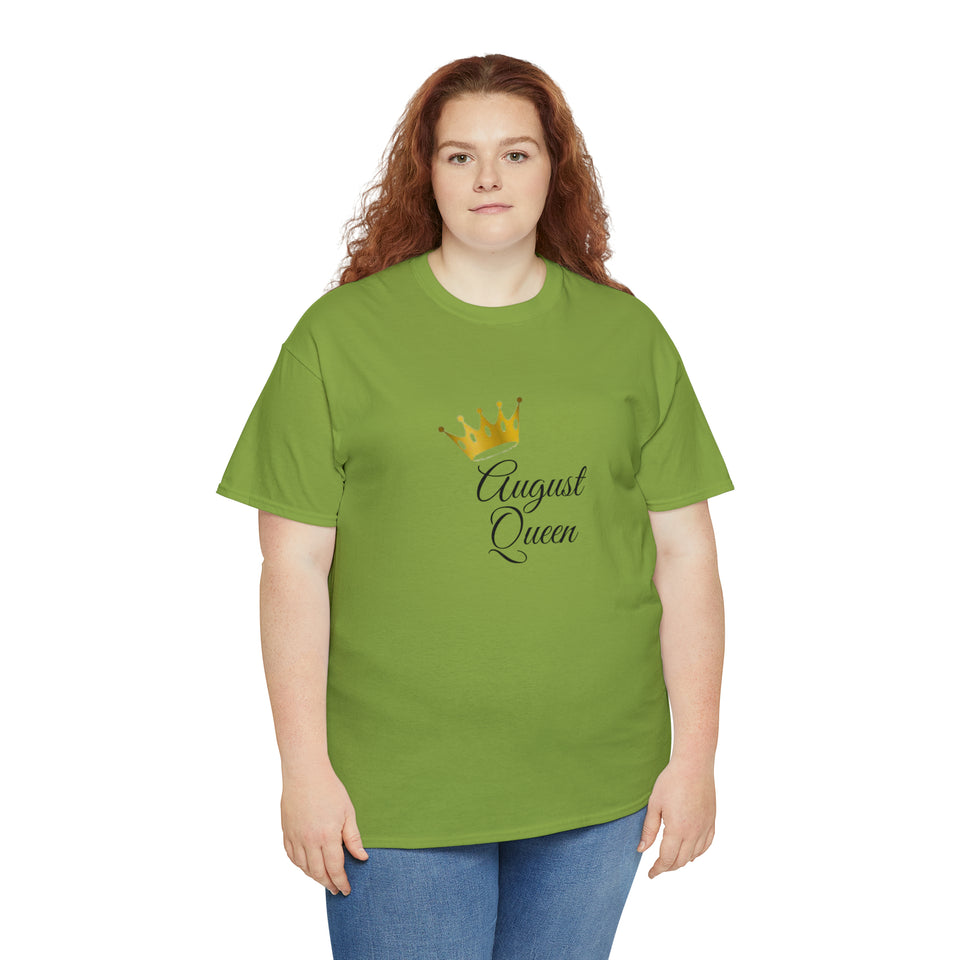August Queen Unisex Heavy Cotton Tee