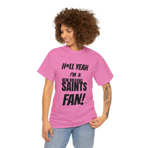 New Orleans Saints Football Unisex Heavy Cotton Tee