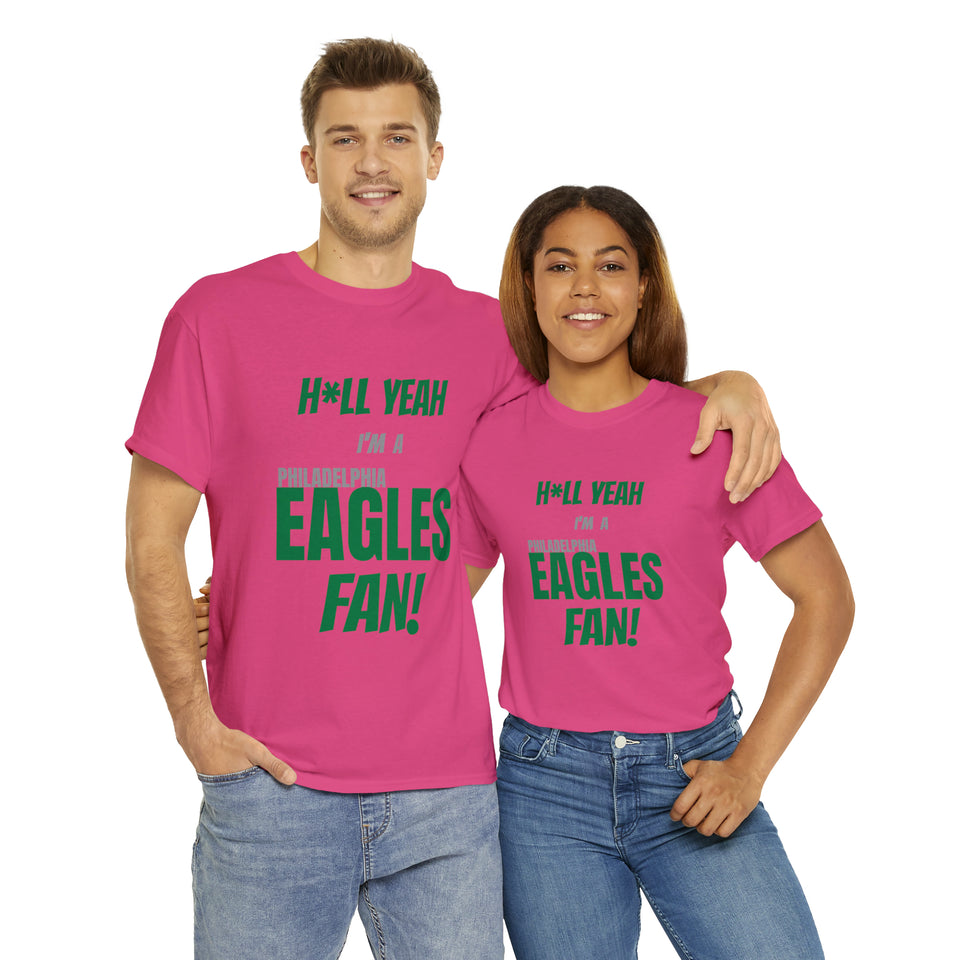 Philadelphia Eagles Football Unisex Heavy Cotton Tee