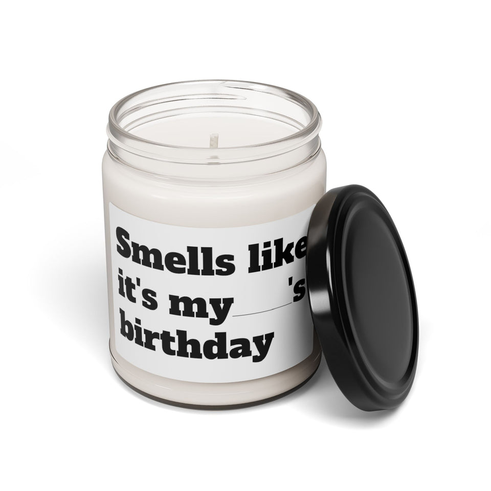 Fill In The Blank Birthday Scented Soy Candle, 9oz