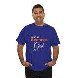 Denver Broncos Girl Unisex Heavy Cotton Tee