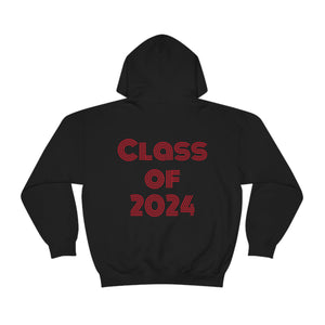 Heck Yeah My Son is A WSSU Senior Unisex Heavy Blend™ Hooded Sweatshirt