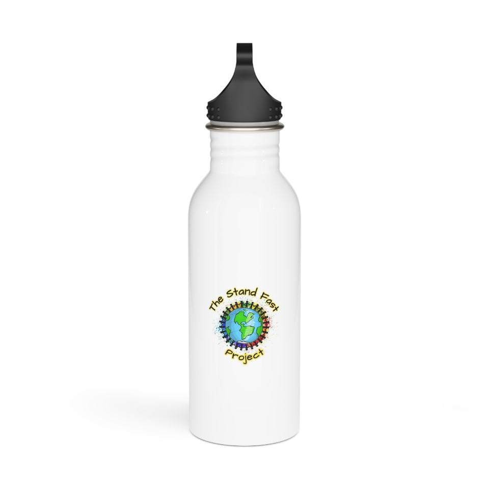 The Stand Fast Project Stainless Steel Water Bottle