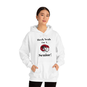 Heck Yeah I'm A WSSU Senior Unisex Heavy Blend™ Hooded Sweatshirt