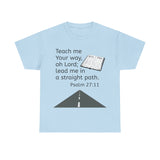 Psalm 27:11 Unisex Heavy Cotton Tee