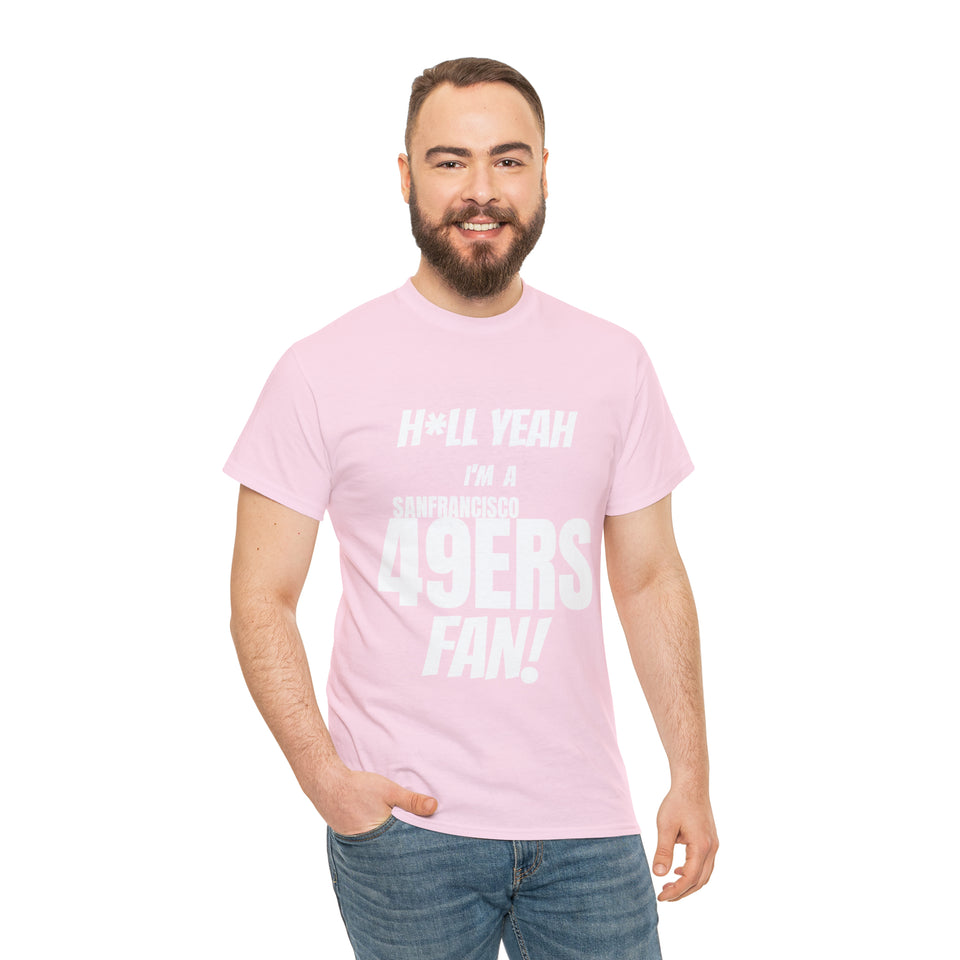 San Francisco Football Unisex Heavy Cotton Tee