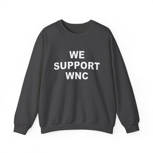 We Support WNC Unisex Heavy Blend™ Crewneck Sweatshirt