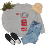 This Is What A NC State Senior Looks Like Unisex Heavy Blend™ Crewneck Sweatshirt