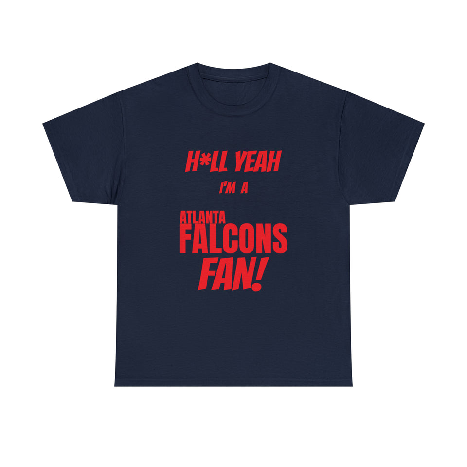 Atlanta Falcons Football Unisex Heavy Cotton Tee