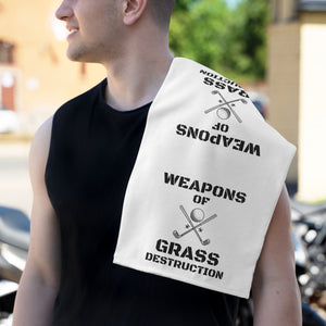 Weapons of Grass Destruction Rally Towel, 11x18
