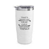 I Play Golf Ringneck Tumbler, 20oz