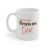 Clevland Browns Girl Ceramic Mug 11oz