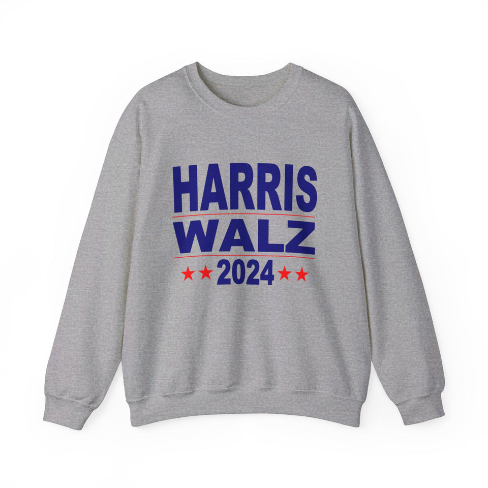 Harris Walz 2024 Unisex Heavy Blend™ Crewneck Sweatshirt