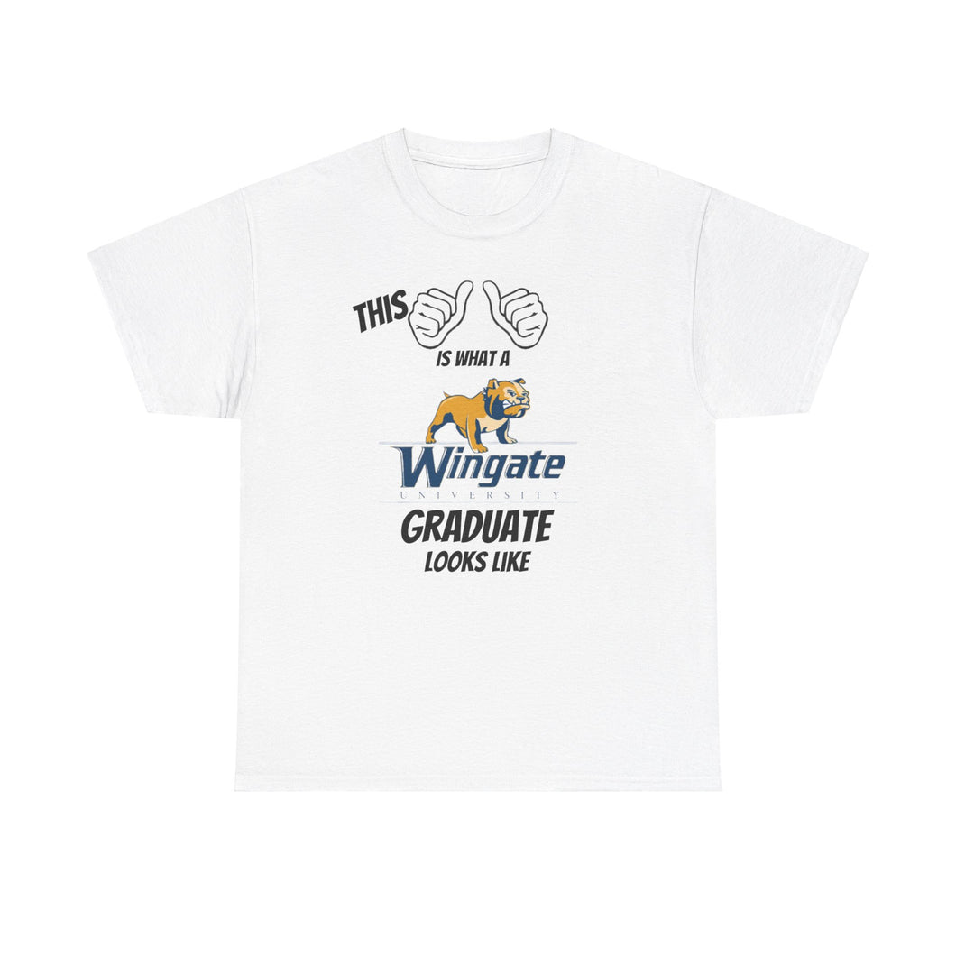 This Is What A Wingate University Graduate Looks Like 2025 Unisex Heavy Cotton Tee