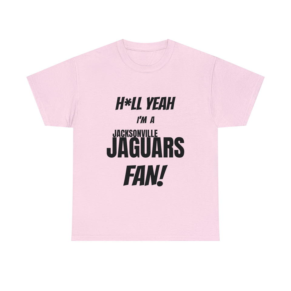Jacksonville Jaguars Football Unisex Heavy Cotton Tee