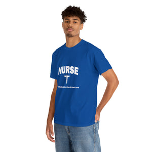 Nurse The Hardest Job You'll Ever Love Cotton Tee