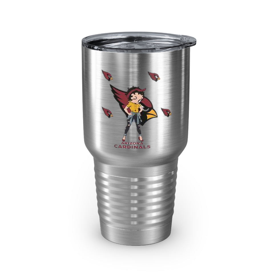 Arizona Cardinals Girl Ringneck Tumbler, 30oz