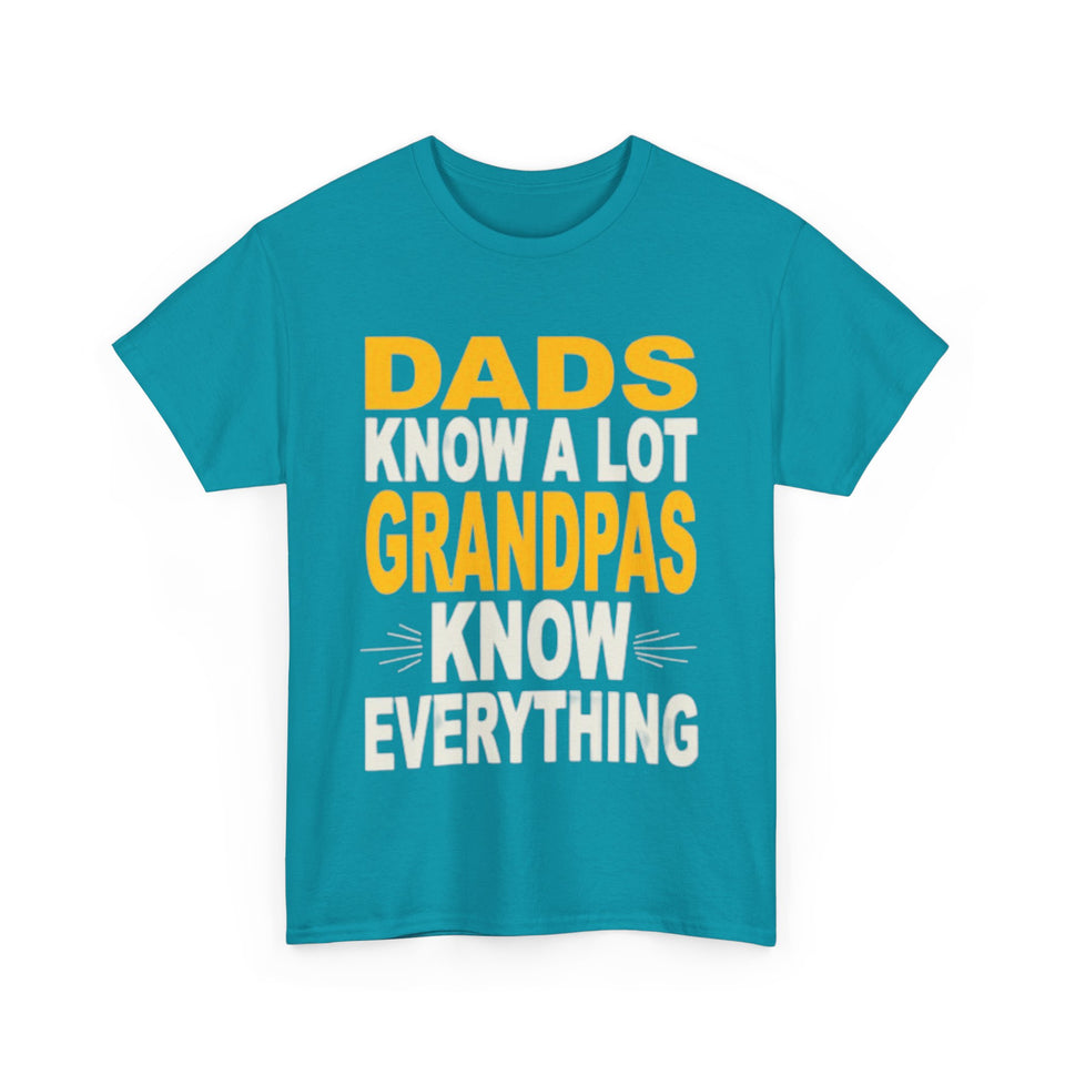Grandpas Know Everything Unisex Heavy Cotton Tee