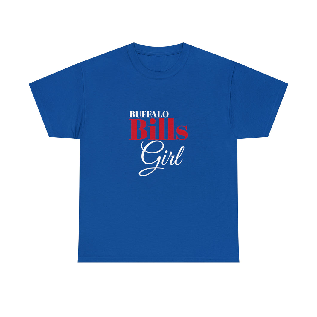 Buffalo Bills Girl Unisex Heavy Cotton Tee