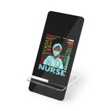 Black Nurse Mobile Display Stand