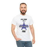 H*ll Yeah I'm A Dallas Cowboys Fan Unisex Heavy Cotton Tee