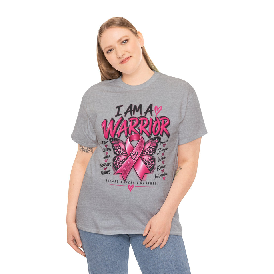Breast Cancer Awareness Unisex Heavy Cotton Tee